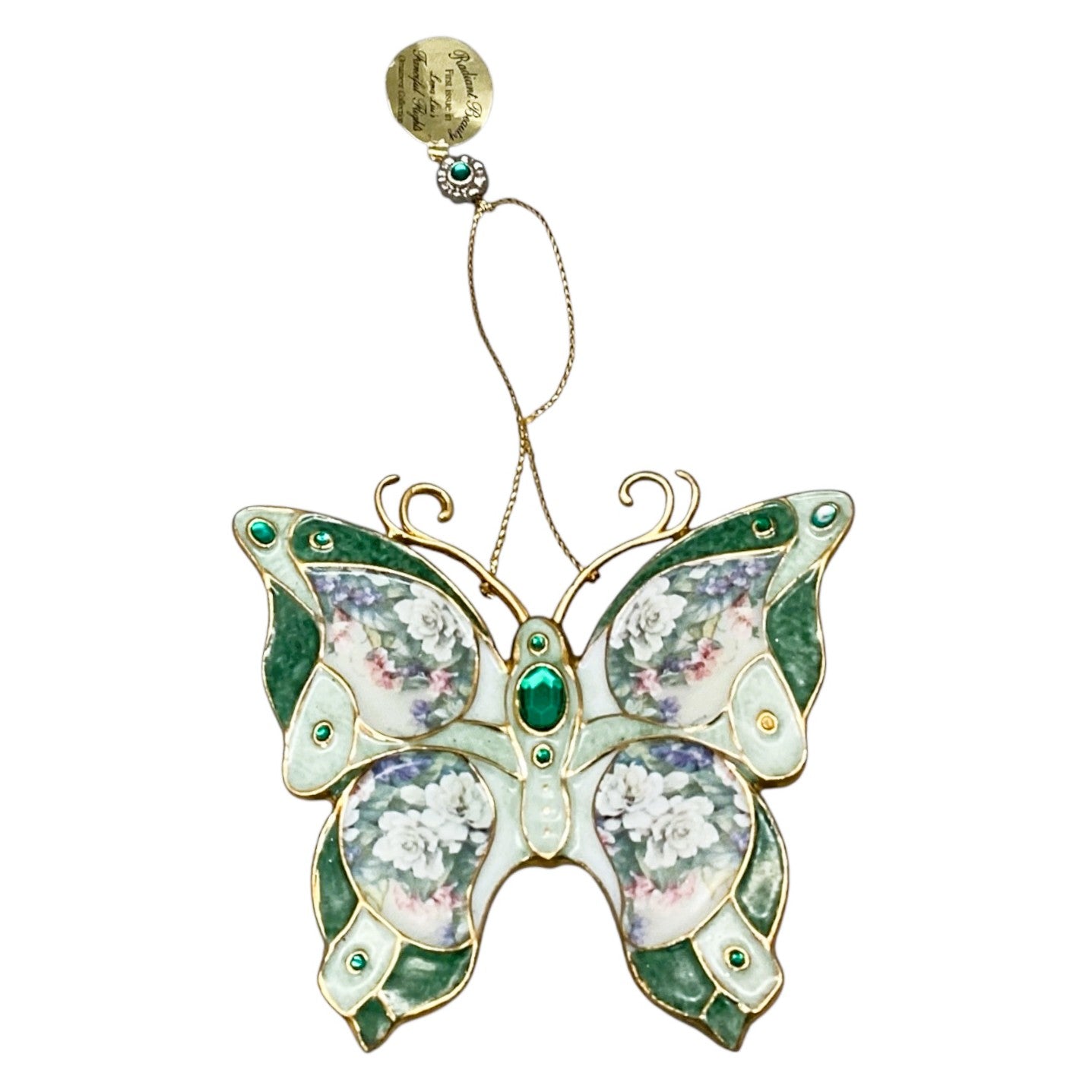 28494 - Lena Luis Butterfly Radiant Vintage 1990 Danbury Mint |Store|