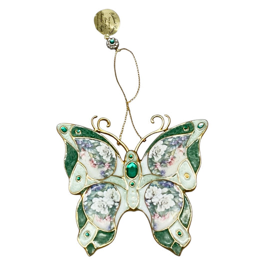 28494 - Lena Luis Butterfly Radiant Vintage 1990 Danbury Mint |Store|