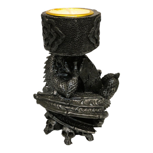 28802 - Gothic Dragon Candle Holder |17-19|