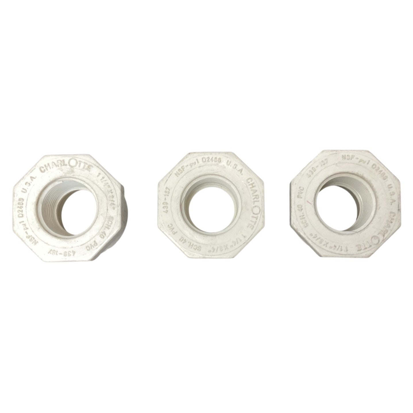 29955 - 3 Pack - Charlotte PVC 1.25" x 0.75" |11-12|