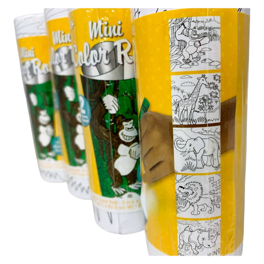 30166 - 4 Packs of Mini Color 25" Roll Gorilla |12-25|