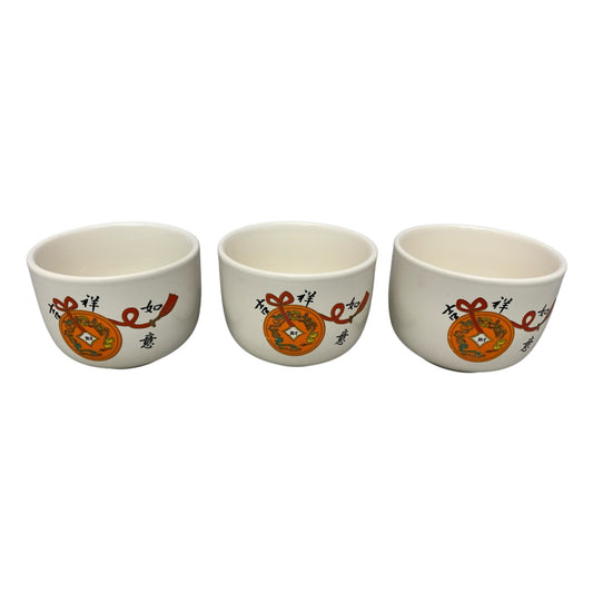 30356 - 3-Piece Lucky Money Design Ceramic Tea Set |10-15|
