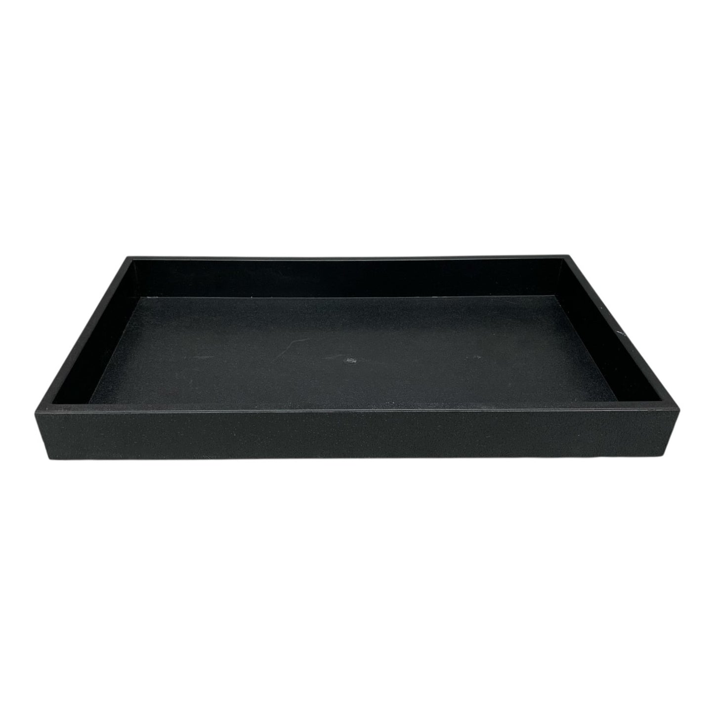 30625 - 8 X 15 inch Black Plastic Tray |9-13|