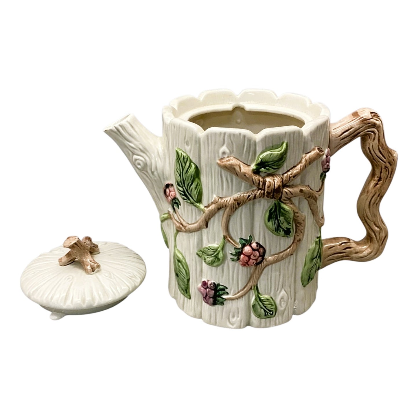 30840 - 8" Berry Vine Embossed Pitcher |7-26|