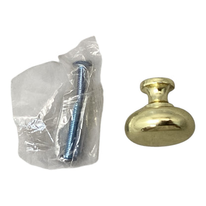 31017 - 1-1/4" Logan Knob Polished Brass P50150H-PB-C5 |11-12|