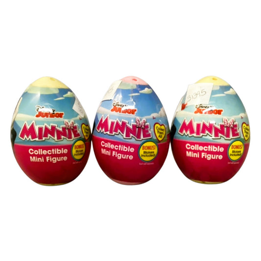 31395 - Set of Three Minnie Mystery Eggs with Mini Figure |9-4|