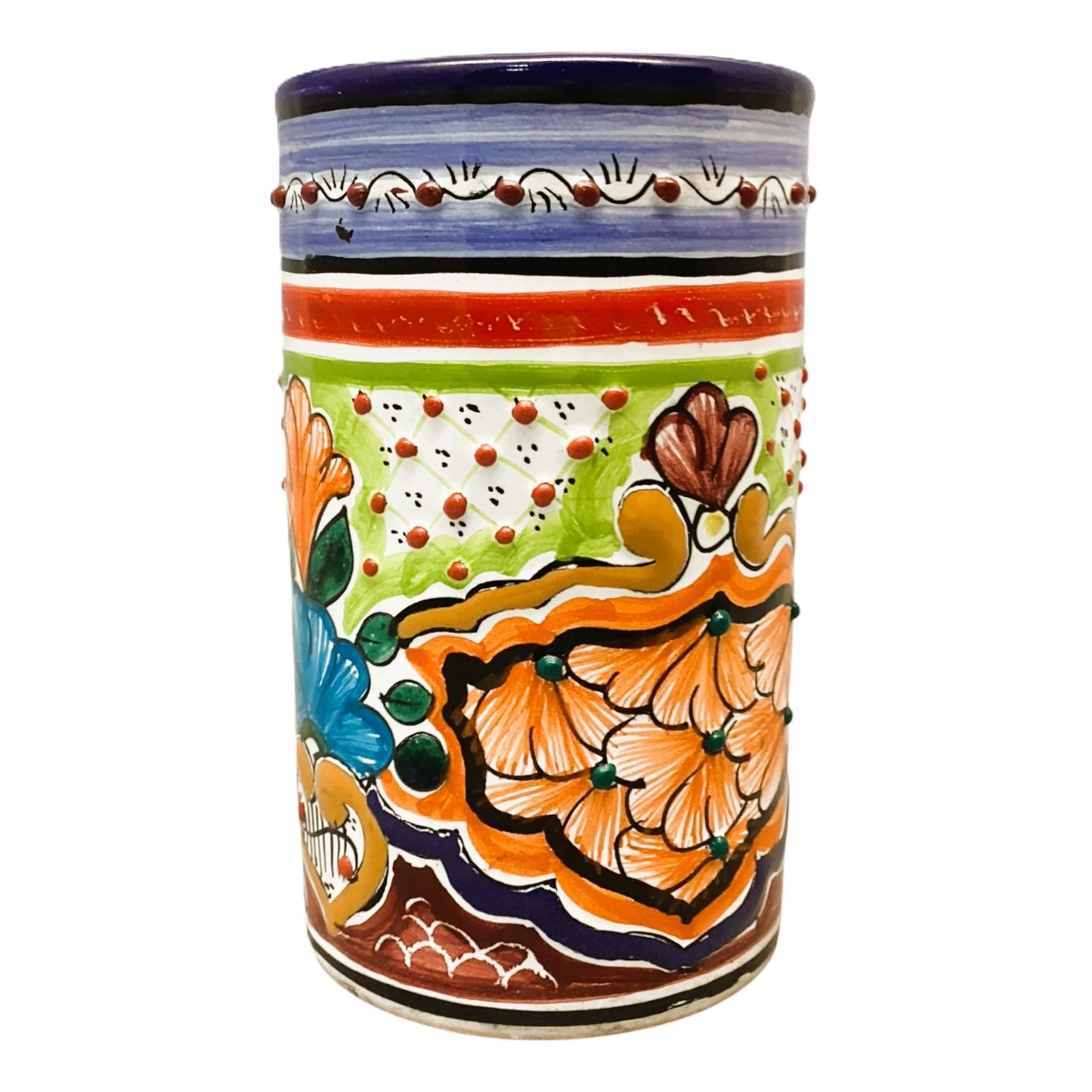 32194 - Talavera 5-Inch Handpainted Vase |4-18|