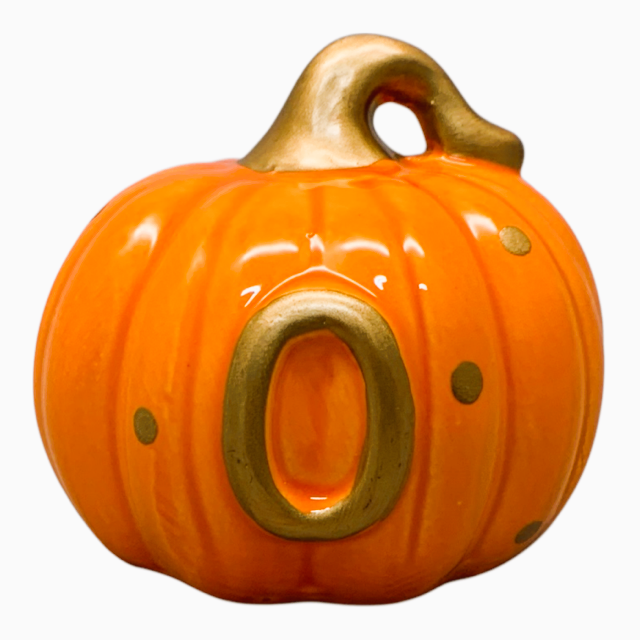 48298 - Letter O Pumpkin Decor 3.25" Around |TBD|
