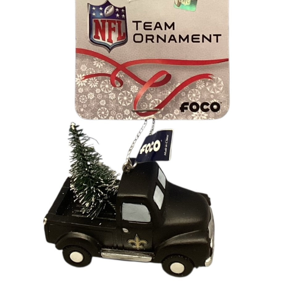 32721 - Saints Truck Team 4" Ornament |Pod 2-61|