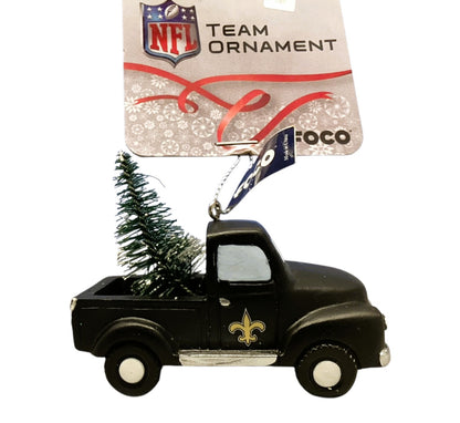 32721 - Saints Truck Team 4" Ornament |Pod 2-61|