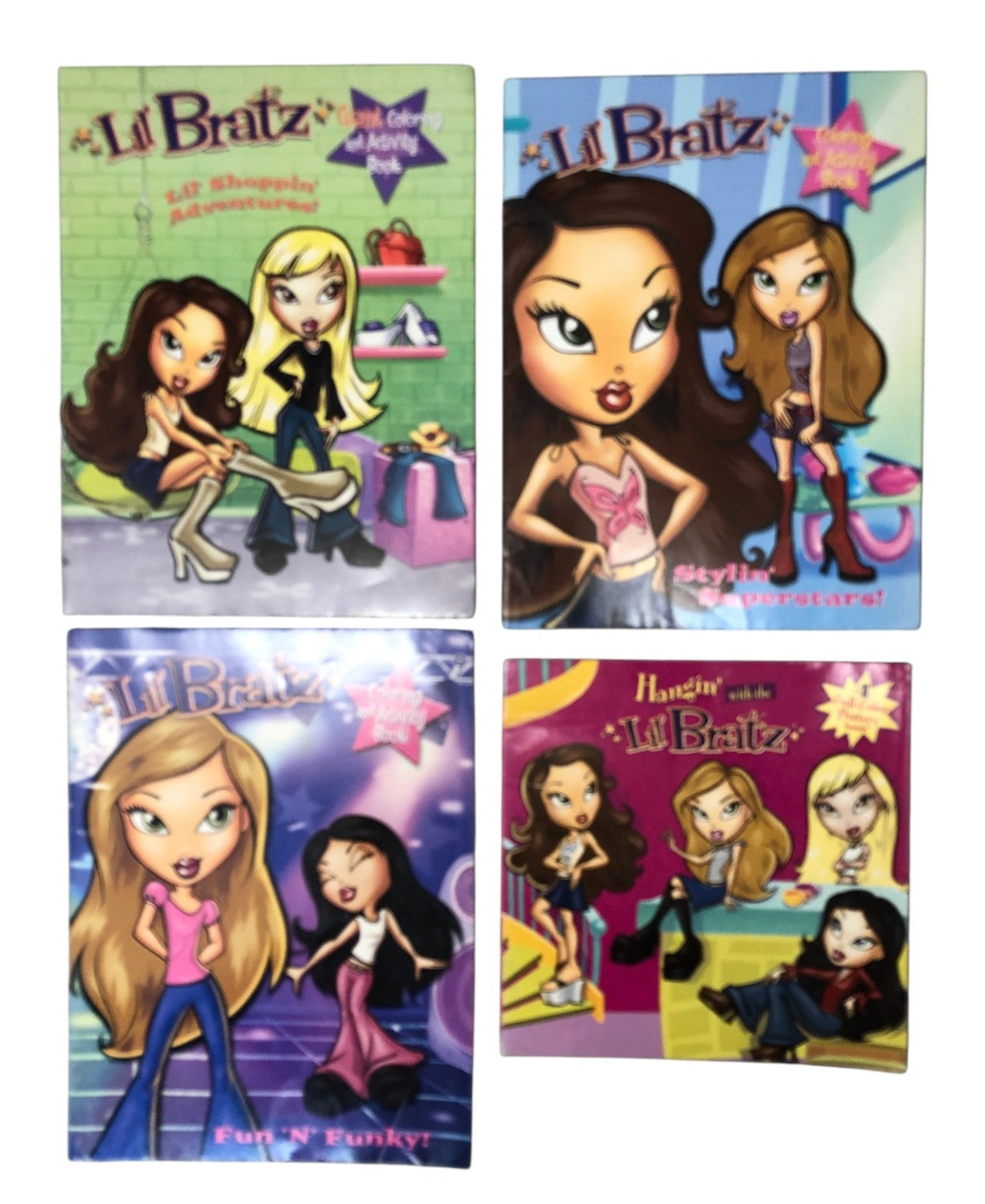 33548 - Set of 4 Lil Bratz Books |R-14|