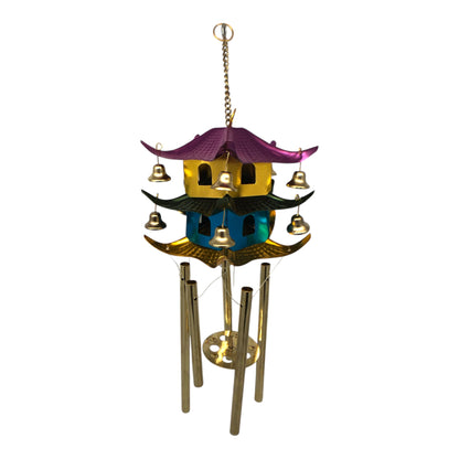 34600 - Pagoda Chime Purple Gold Green Blue |TBD|