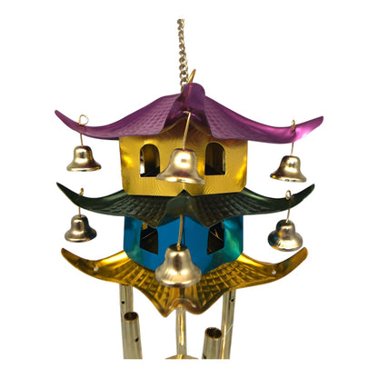 34600 - Pagoda Chime Purple Gold Green Blue |TBD|