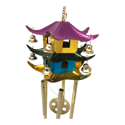 34600 - Pagoda Chime Purple Gold Green Blue |TBD|