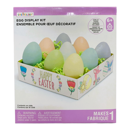 35203 - Egg Display Kit-Pastels 7"x 3.5"x 9" |11.5|