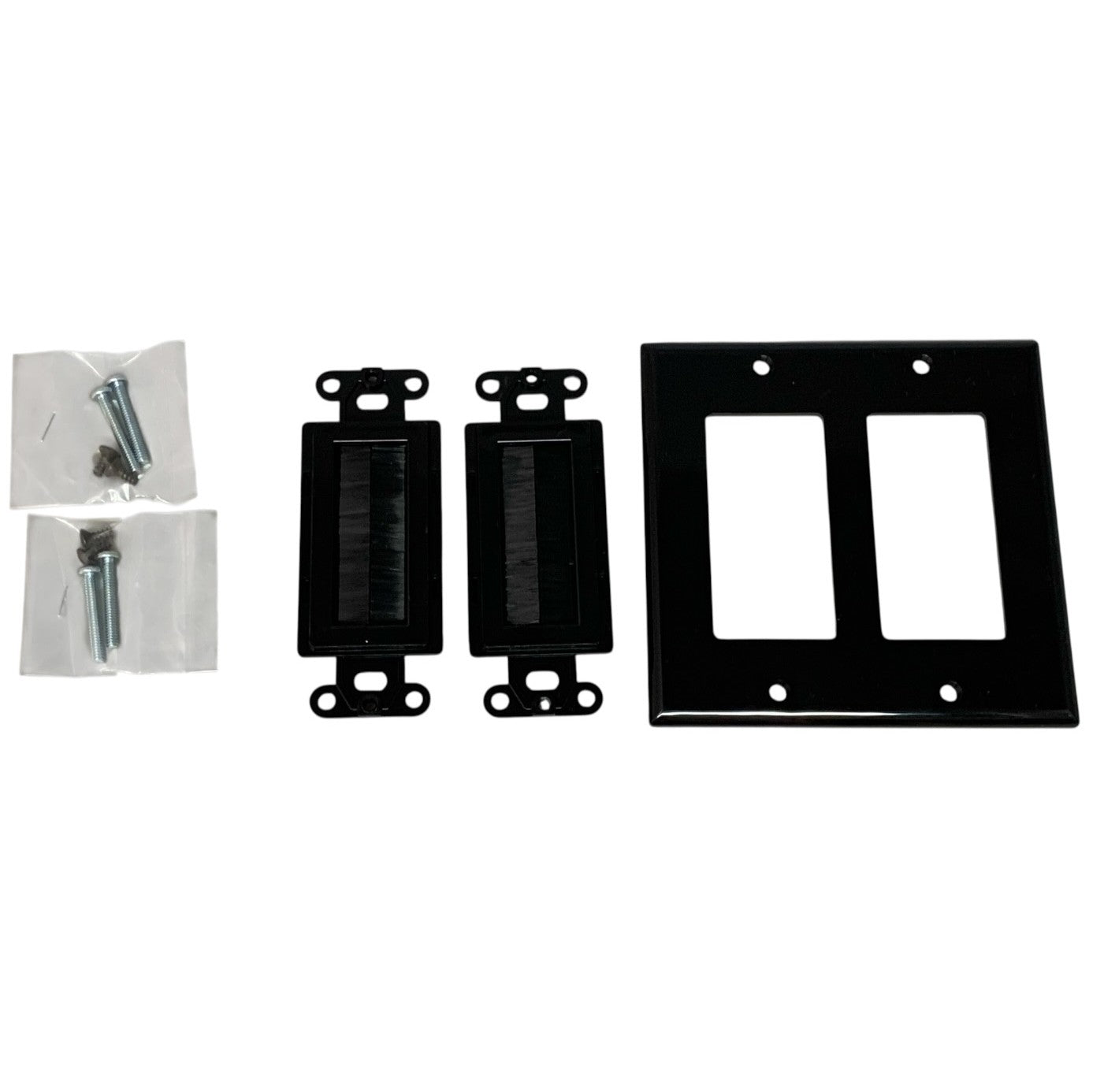35322 - 5-Inch Black Dual-Gang Wall Plate |12-25|