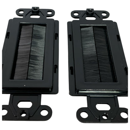 35322 - 5-Inch Black Dual-Gang Wall Plate |12-25|