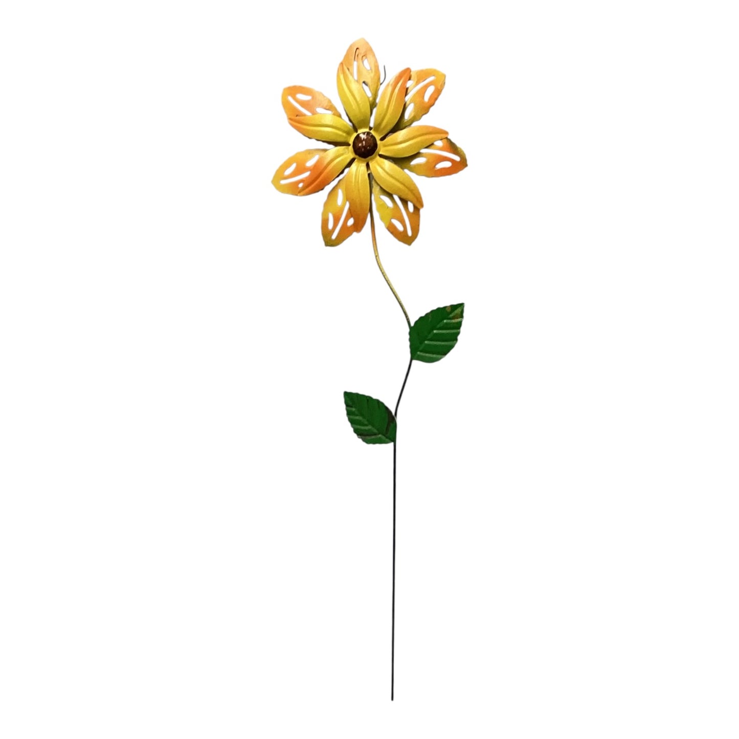 36111 - 21" Yellow Flower Garden Stake |G-1|