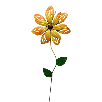36111 - 21" Yellow Flower Garden Stake |G-1|