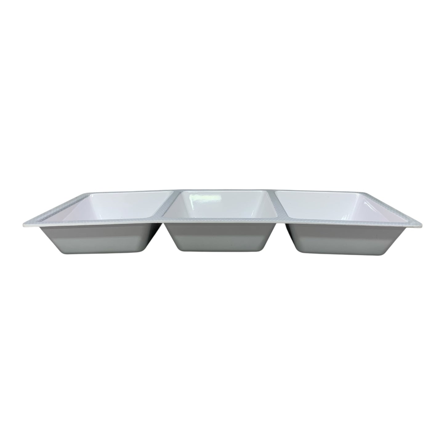 36156- Melmac Three Compartment Spring Party Tray 14.5-Inch Floral Pattern |11-20|