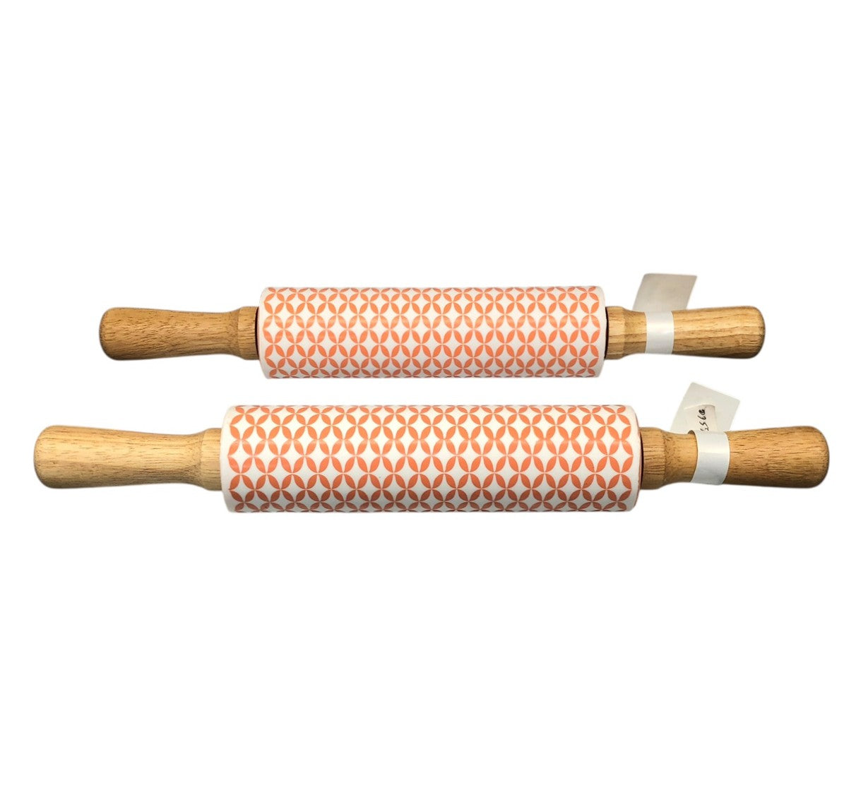 36560 - Set of Two Silicone Rolling Pin Peach |22-4|