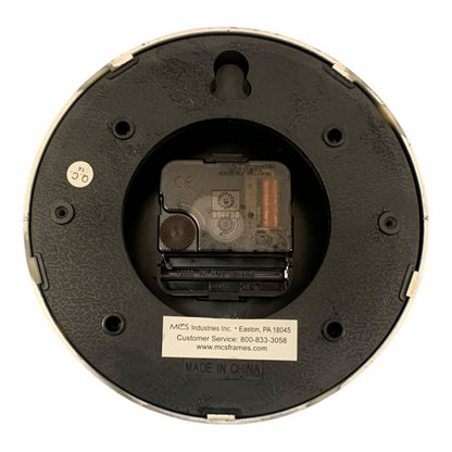37034 - 5.5" Threshold Copper Finish Clock Battery Operated |9-14|