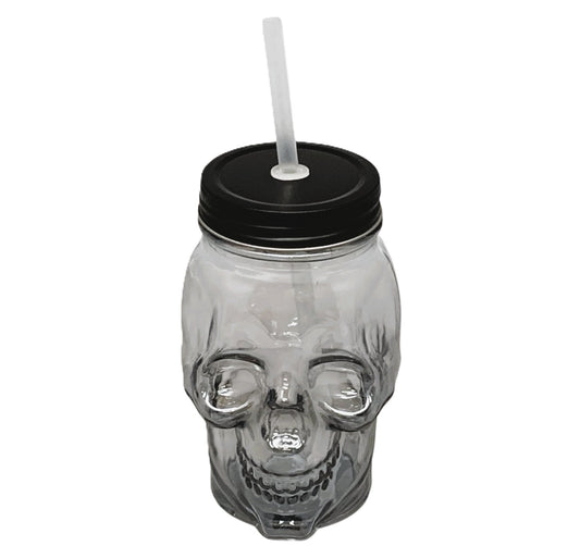 37546 - Skull Glass Sipper 7" |Pod 2-26|