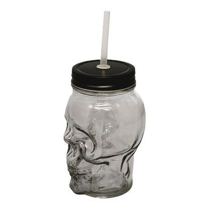 37546 - Skull Glass Sipper 7" |Pod 2-26|