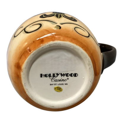37901 - Hollywood Casino Cermaic Pitcher Saints Fleur De Lis 8" |6-11|