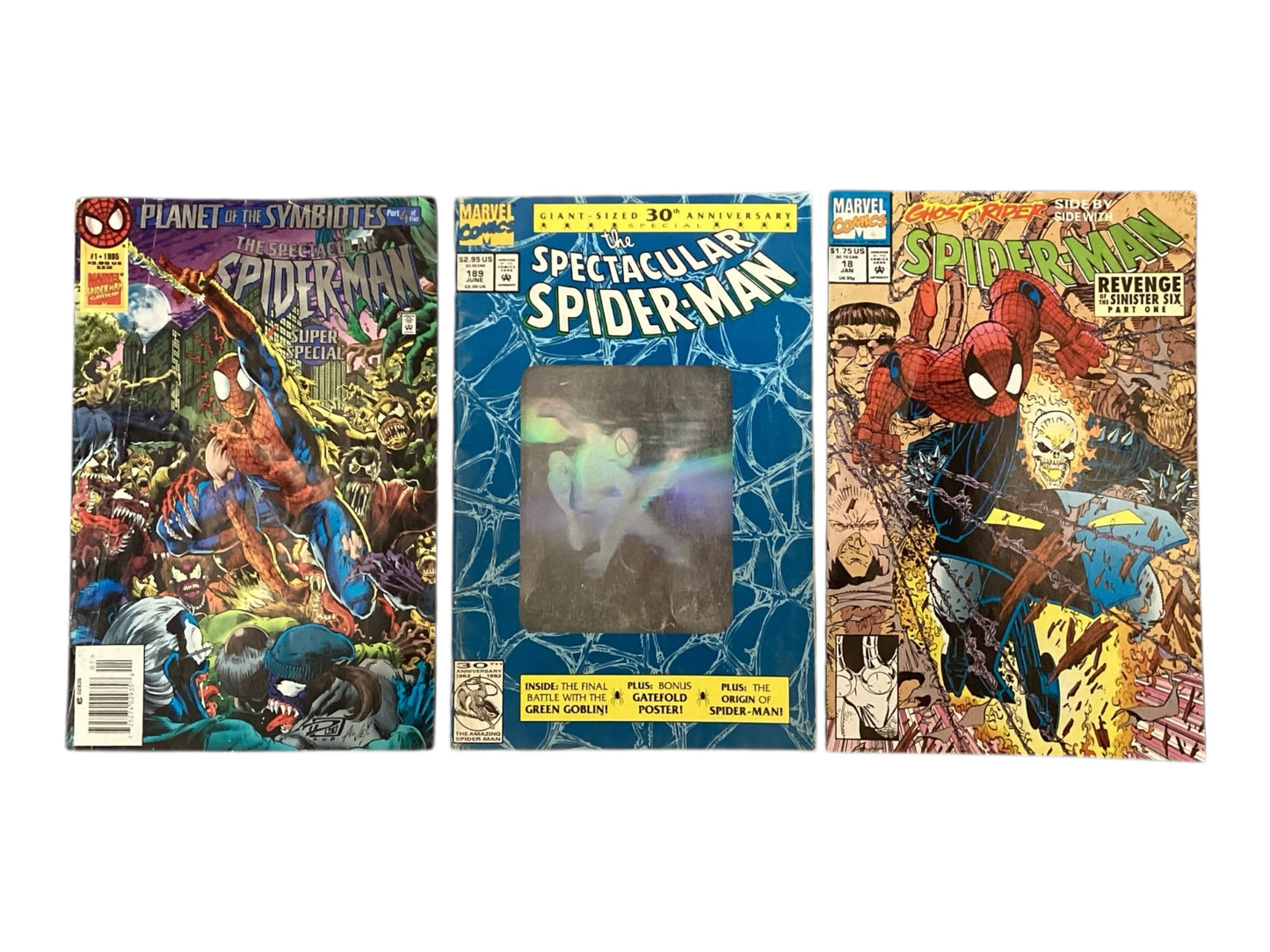 38075 - Set of 3 Spider-Man Comics |8-2|