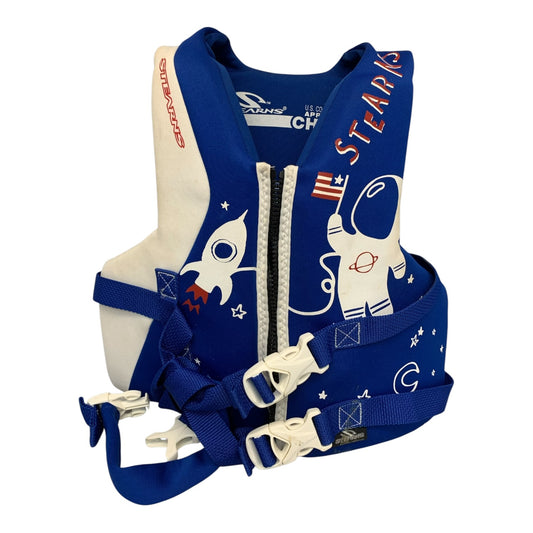 38085 - Stearns Child Life Jacket 30-50 Lbs, Blue, Durable Nylon |TBD|