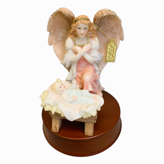 38118 - Seraphim Classics Loving Guardian Angel Music Box 1993 |tbd|