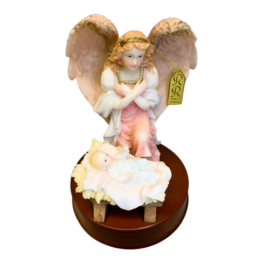 38118 - Seraphim Classics Loving Guardian Angel Music Box 1993 |tbd|