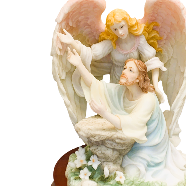 38141 - Seraphim Jesus in Gethsemane They Will Be Done Musical |11-3|