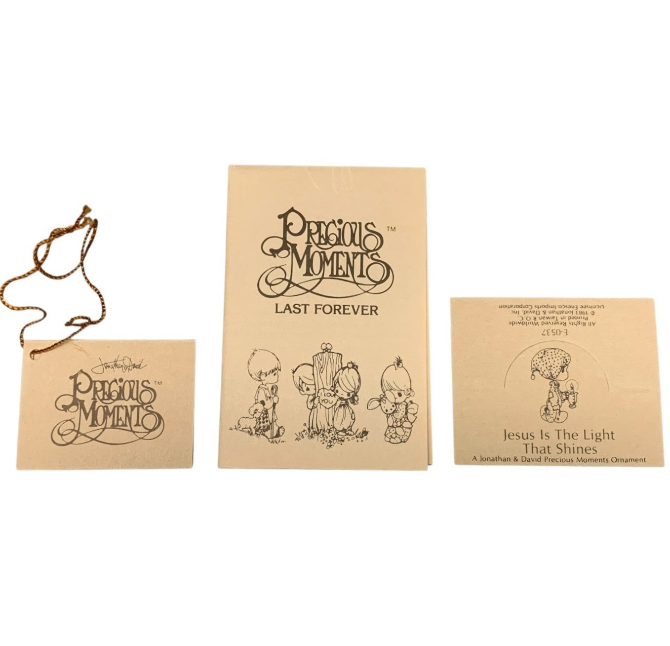 38149 - Precious Moments Ornament Jesus Is the Light That Shines 4" |Pod 1-67|