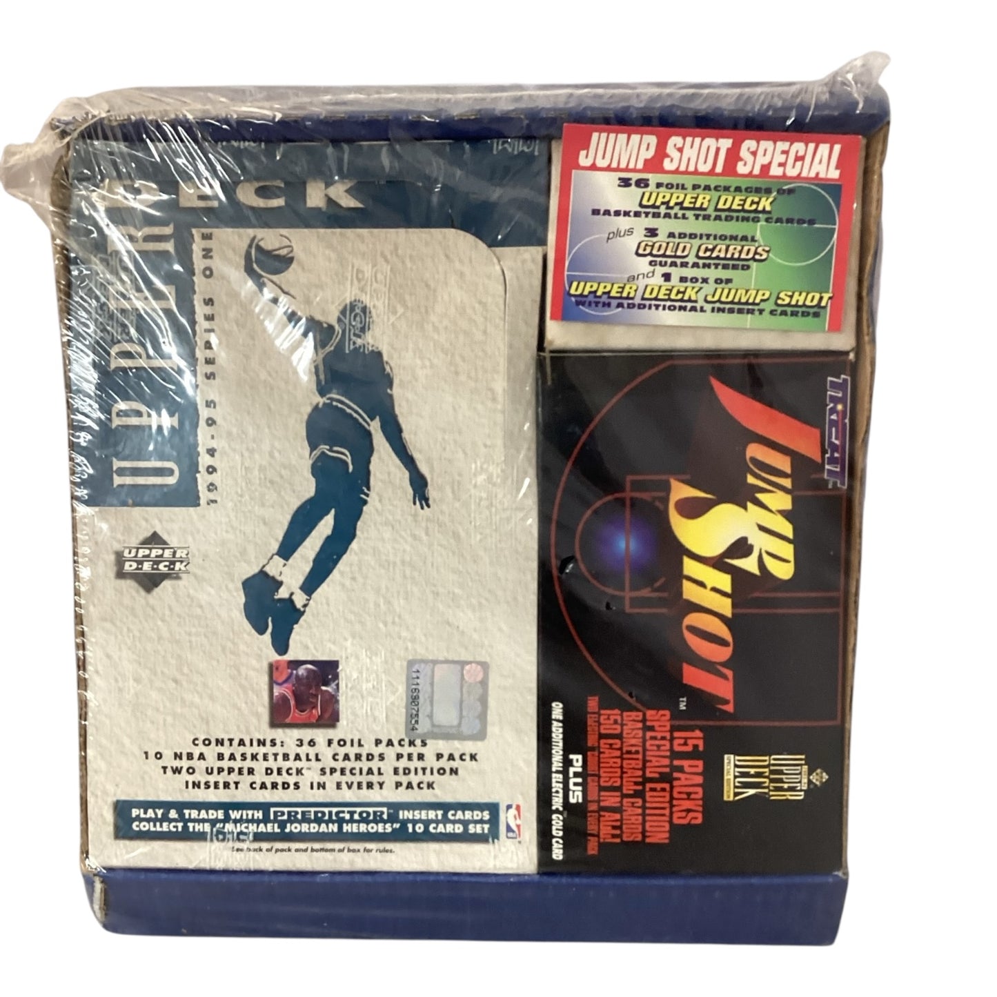 38339 - 1994-95 Upper Deck NBA Card Box Jumpshot Special |GR-63|