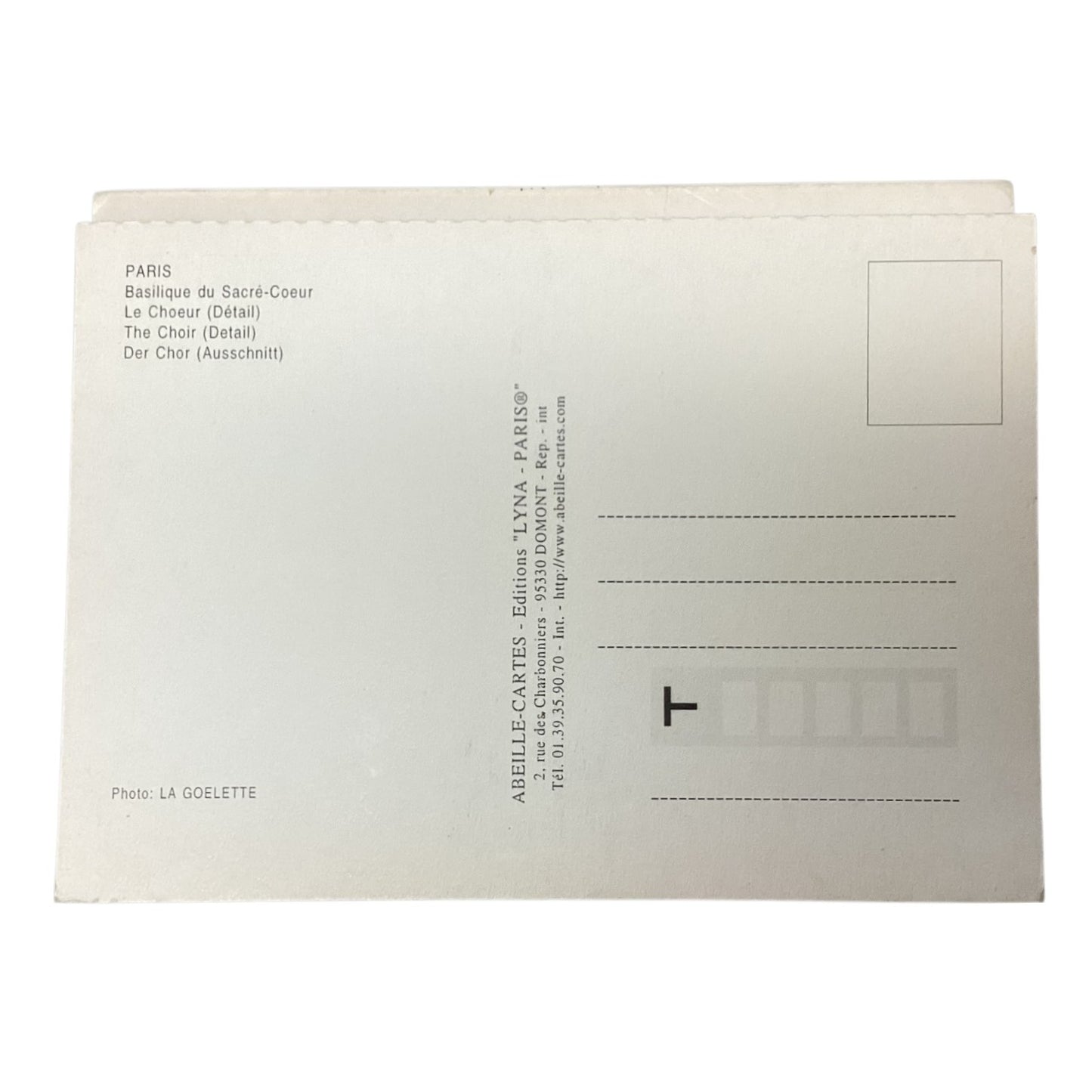 38670 - Paris Postcards Sacre Coeur 12 Pcs 5.75" x 4.25" |16-18|