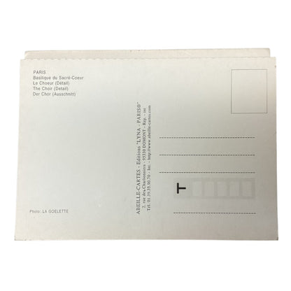 38670 - Paris Postcards Sacre Coeur 12 Pcs 5.75" x 4.25" |16-18|