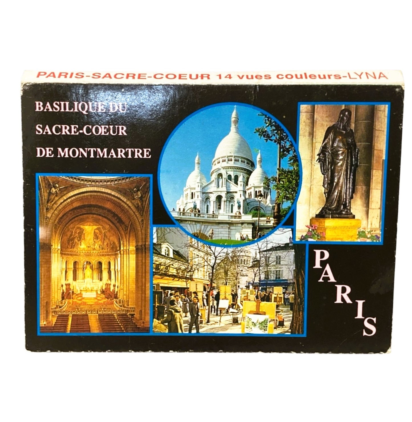 38670 - Paris Postcards Sacre Coeur 12 Pcs 5.75" x 4.25" |16-18|