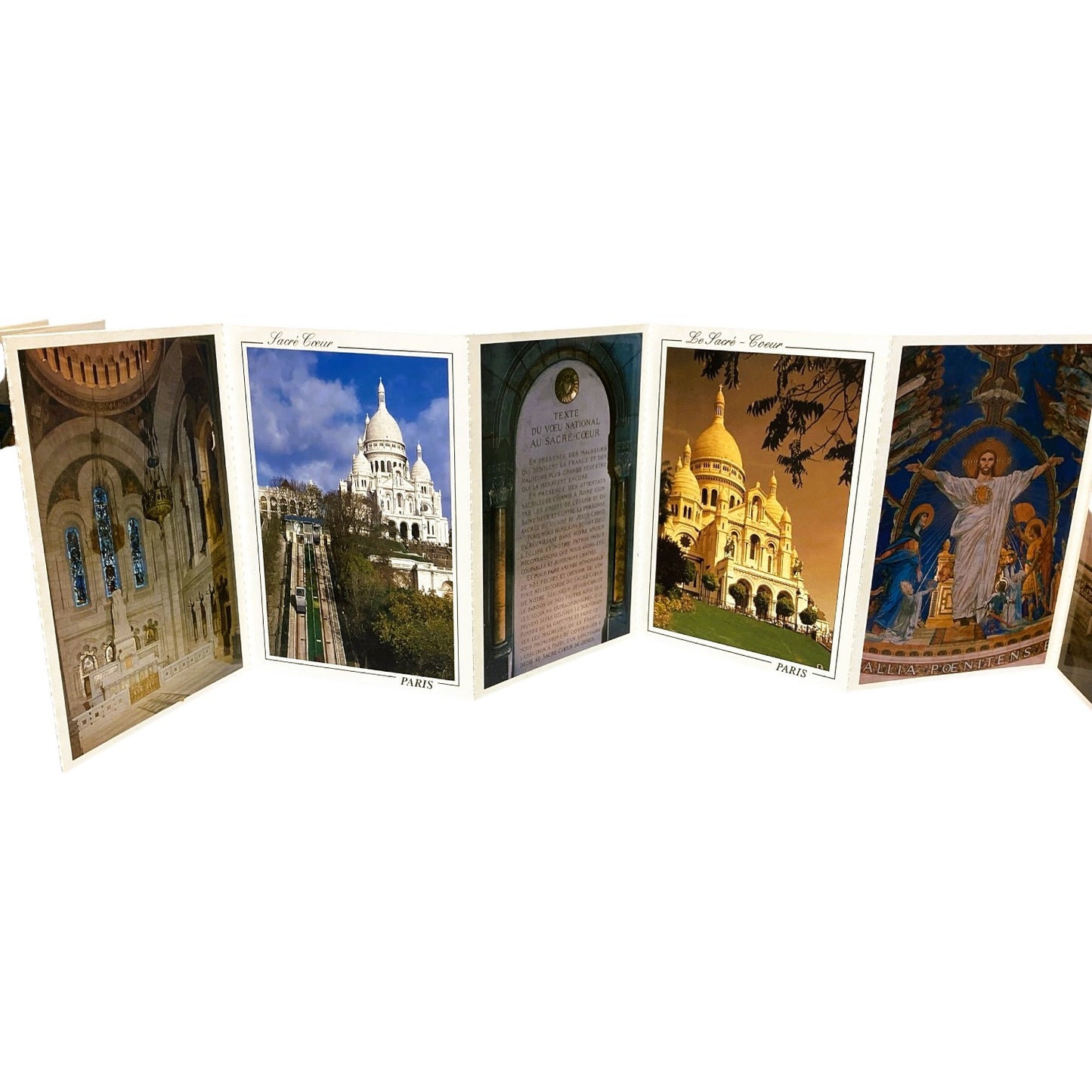 38670 - Paris Postcards Sacre Coeur 12 Pcs 5.75" x 4.25" |16-18|