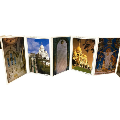 38670 - Paris Postcards Sacre Coeur 12 Pcs 5.75" x 4.25" |16-18|