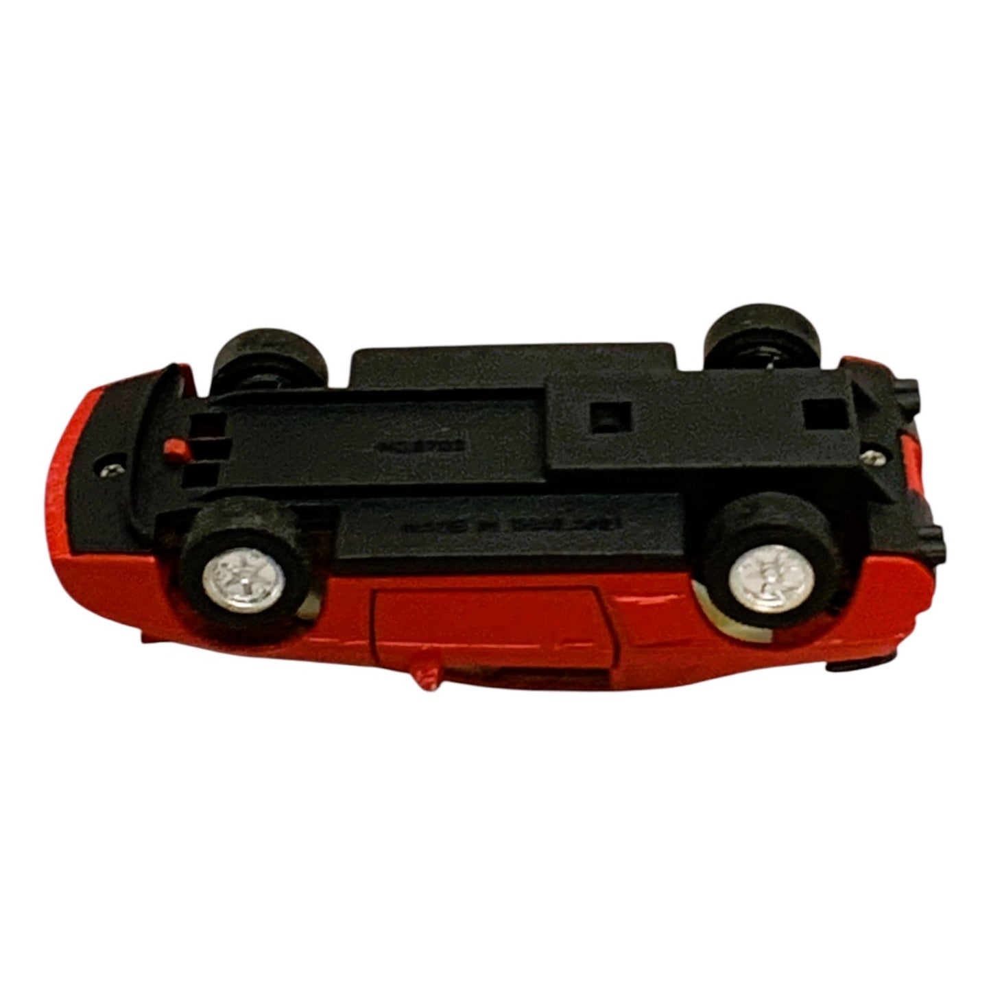 38836 - Set of Two 4.5" Metal Yellow and Red Turbo Car |12-25|