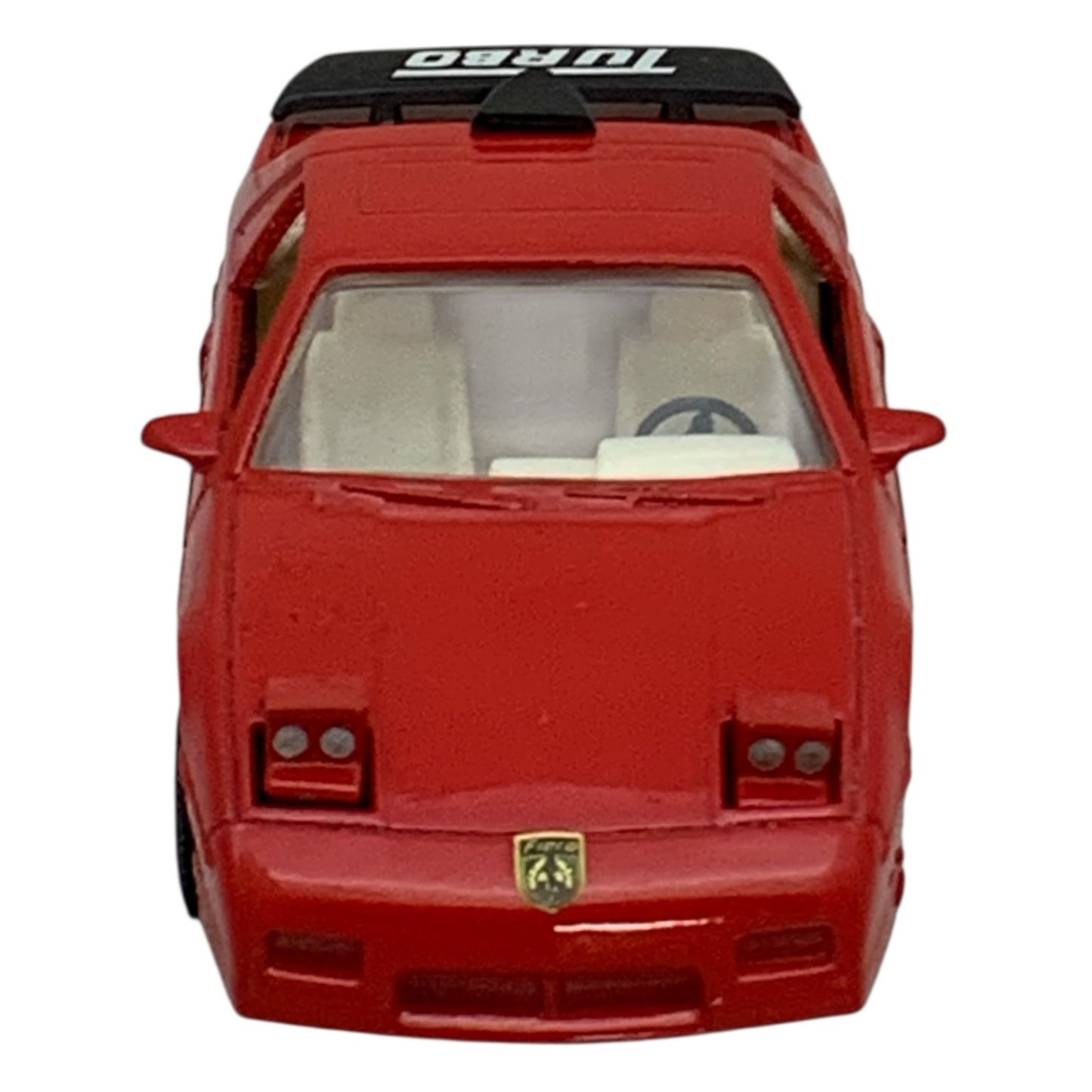 38836 - Set of Two 4.5" Metal Yellow and Red Turbo Car |12-25|