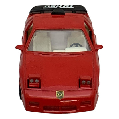38836 - Set of Two 4.5" Metal Yellow and Red Turbo Car |12-25|