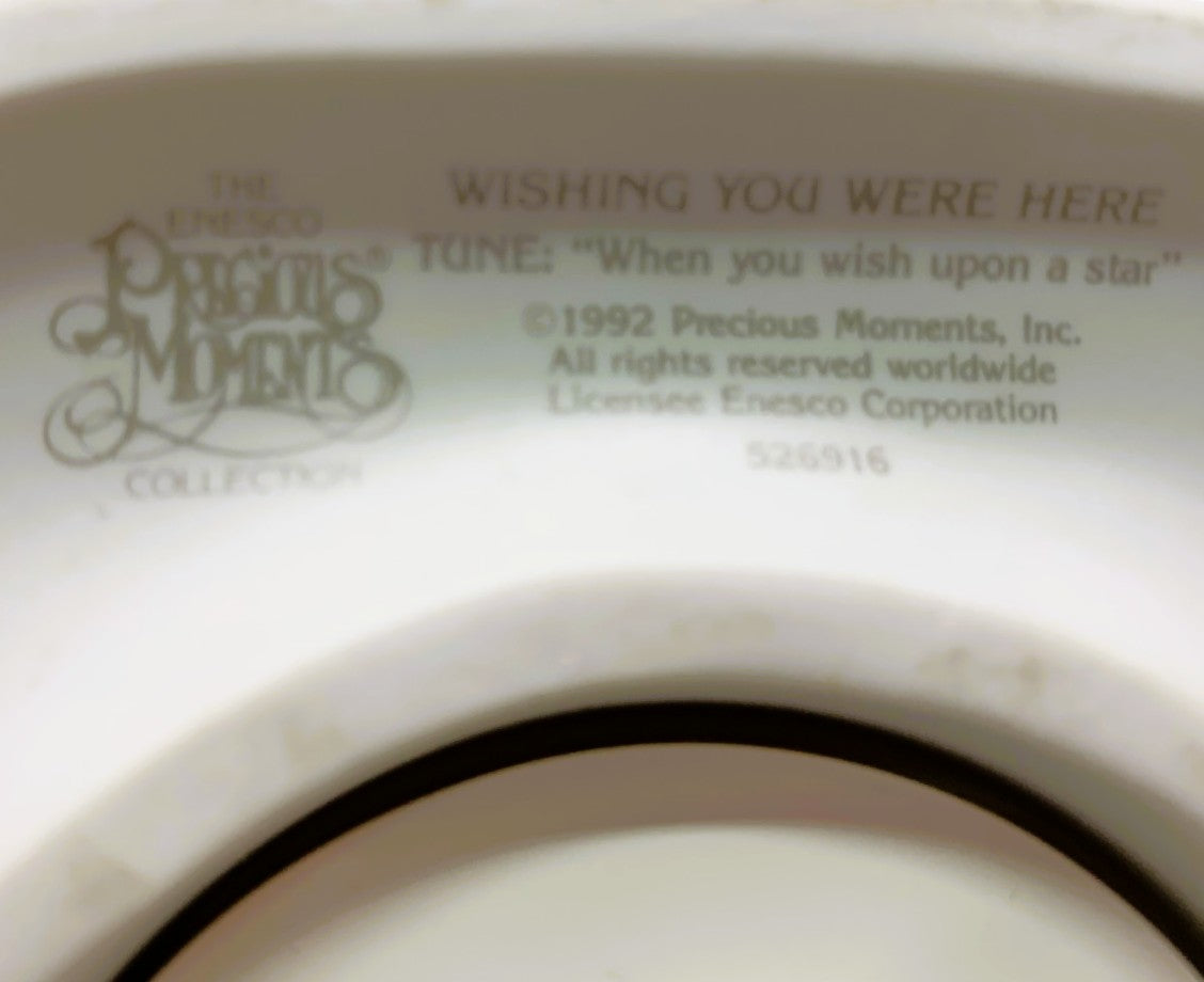 39437 - 6.5" Precious Moments "Wishing You Were Here" Figurine |TBD|
