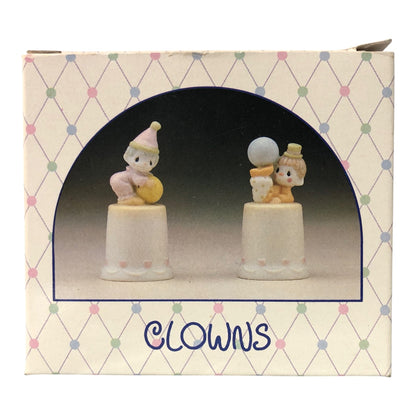39468 - Precious Moments Clown Thimbles |1-6|