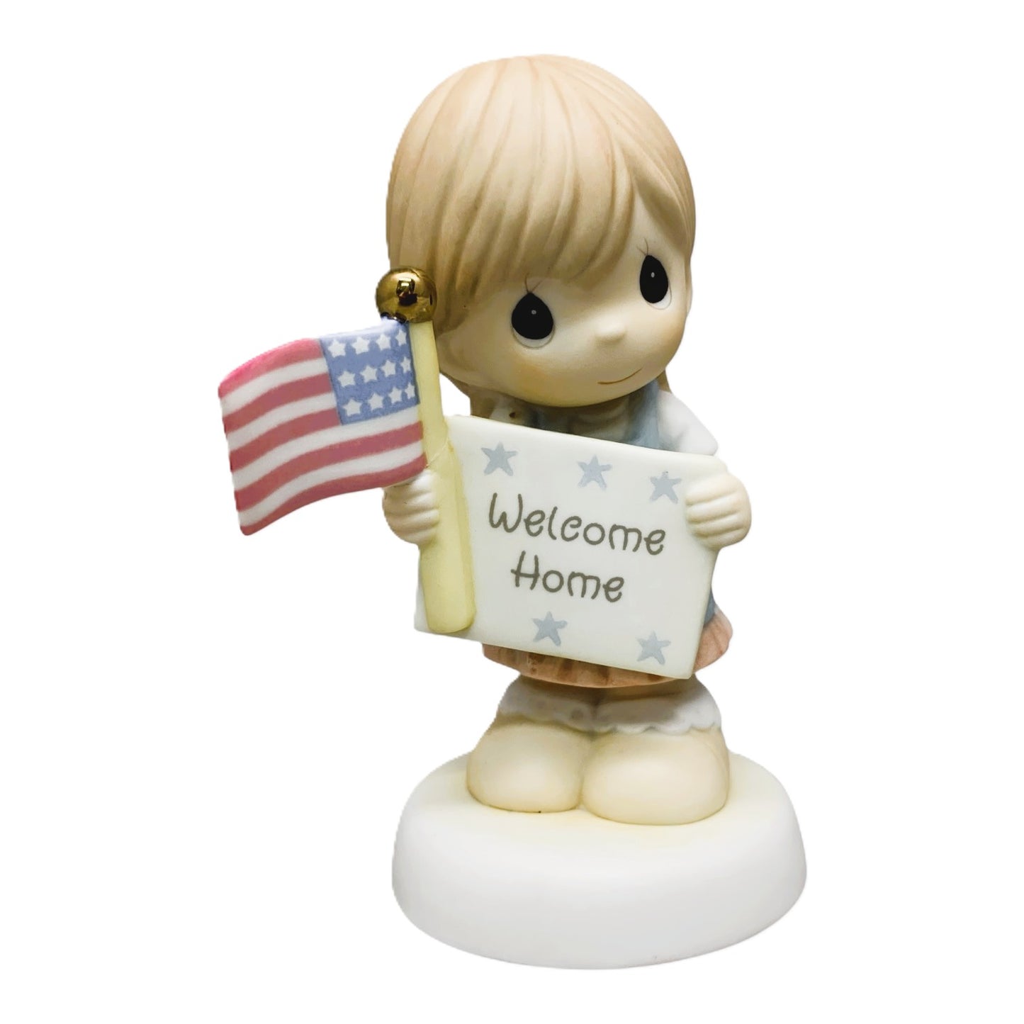 39497 -  4.5" Precious Moments "Welcome Home My Hero!" Figurine |H-6|