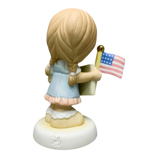 39497 -  4.5" Precious Moments "Welcome Home My Hero!" Figurine |H-6|