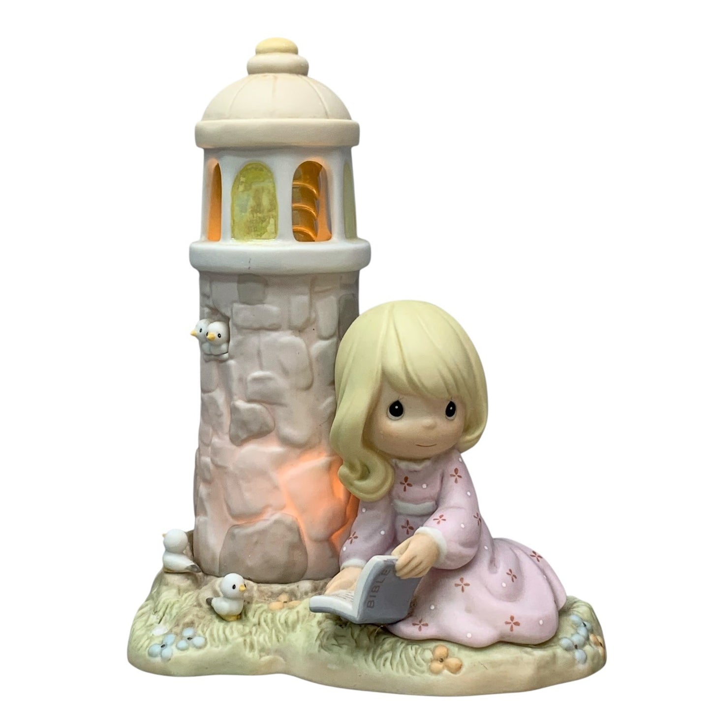 39581 - 7.5" Precious Moments "Jesus is My Lighthouse"  |H-5|