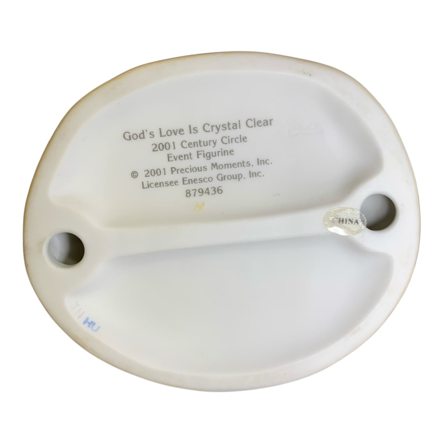 39634 - 6" Precious Moments "God's Love Is Crystal Clear" |H-11|